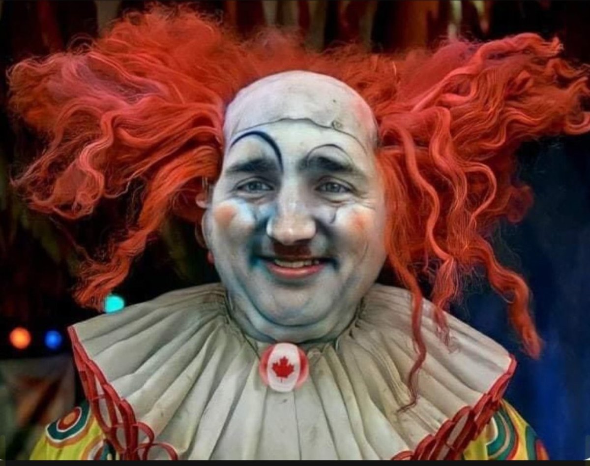 #TrudeauMustGo back to his circus