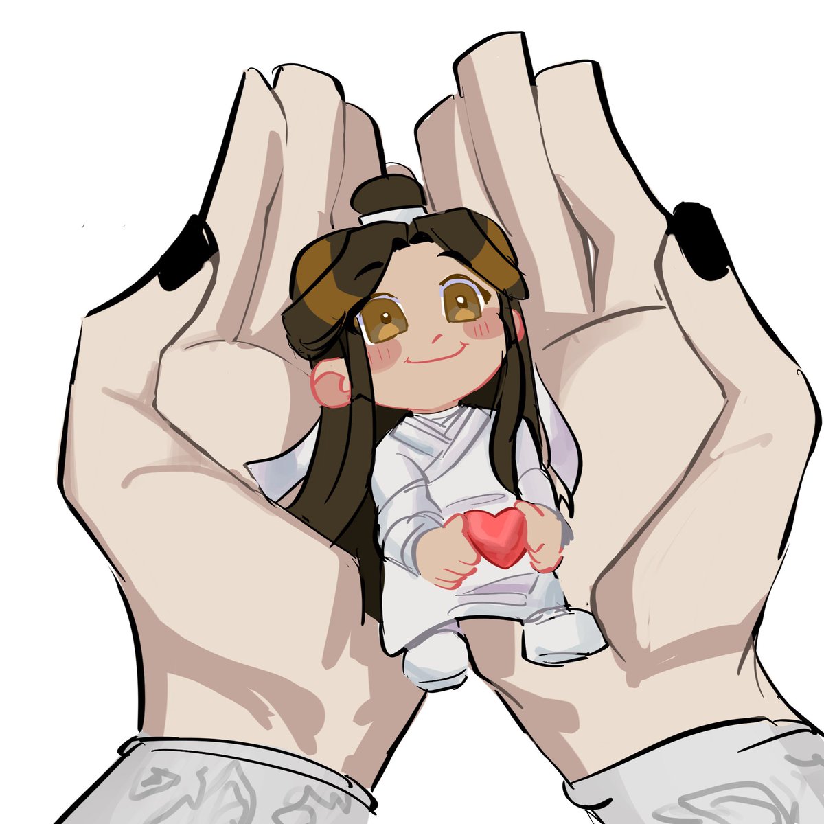 Al3xtheS1mp's tweet photo. Smol #XieLian https://t.co/NwoBB7Wdfk