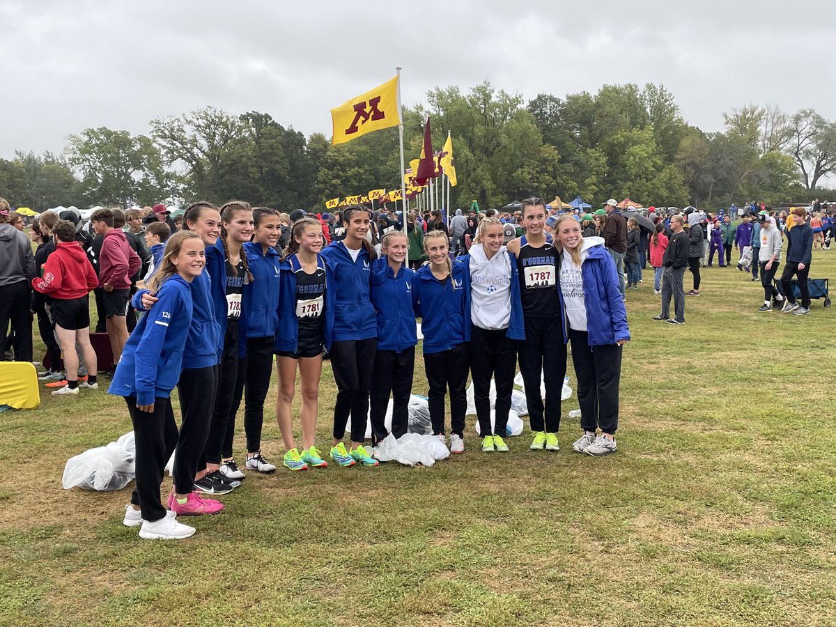 OGTrack's tweet photo. Knights have a great day at Griak! Lady Knight start us off running awesome. Team places 17 out of around 100 teams. Top finishers Ruth Pardy 15th and Libby Castelli 3rd. Libby was the top SD finisher!! Amazing. https://t.co/VpiMbuPe4Y