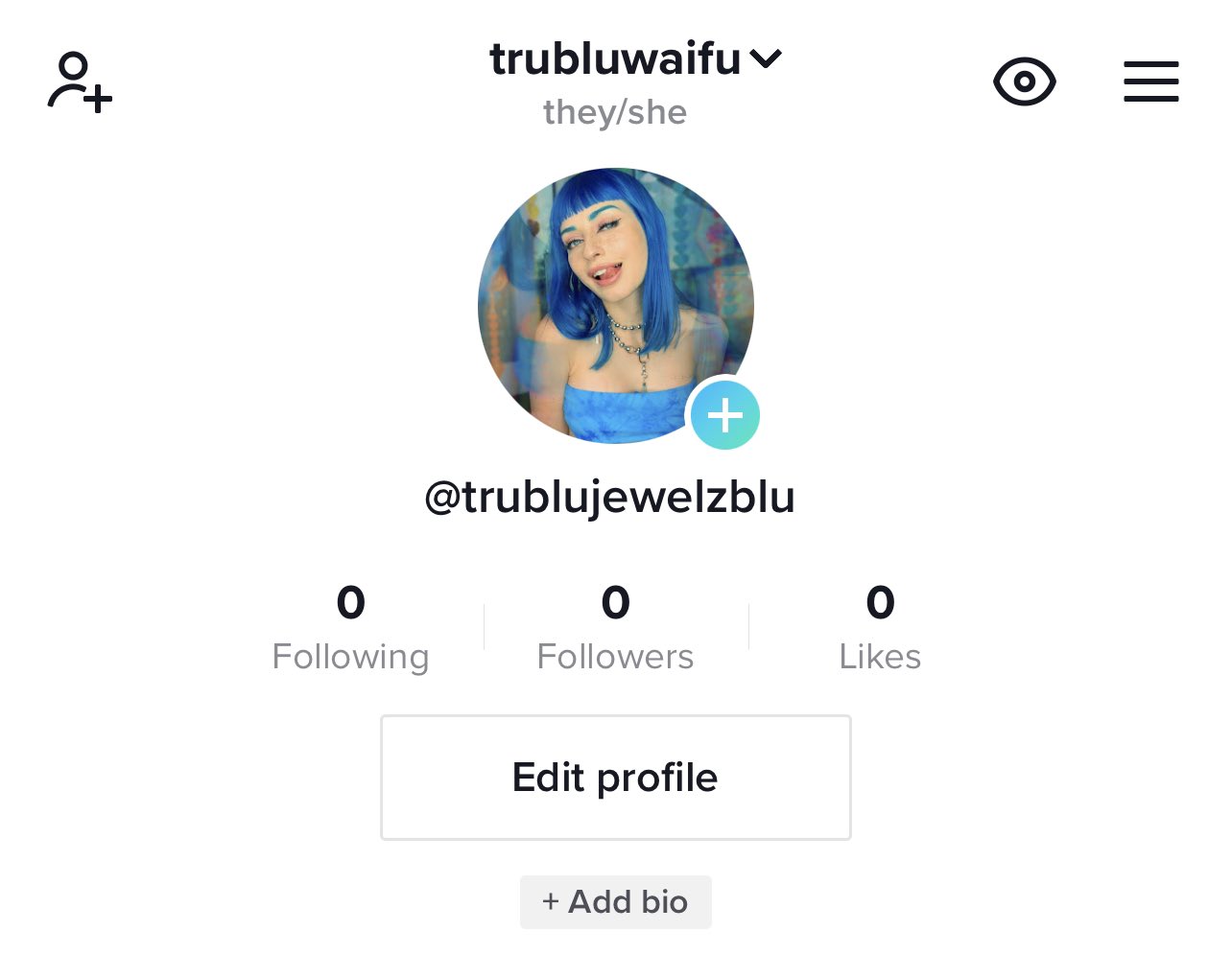 Jewelz 🐱 BIRTHDAY SLUT SEPT. 21⚡️ on Twitter: "Follow my new TikTok pls