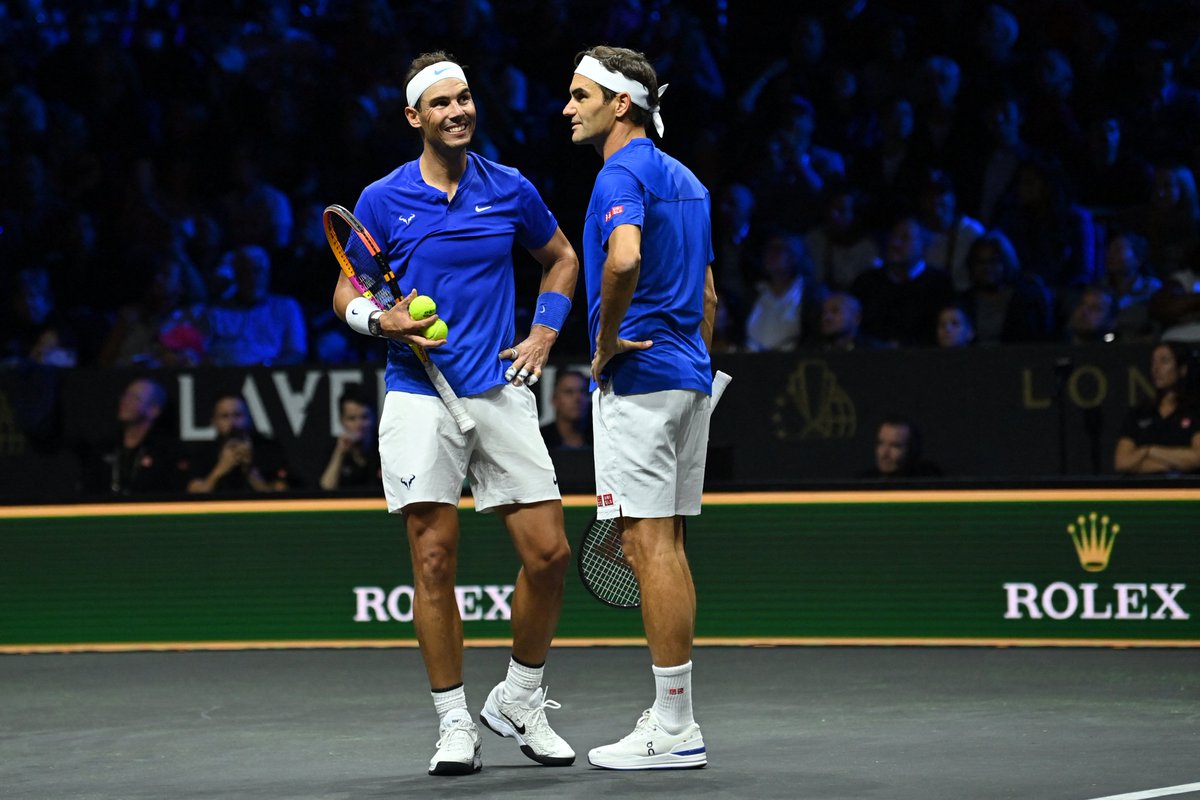 ImagenBeisbol's tweet photo. ¡HASTA SIEMPRE #RogerFederer !😭💔

Se termina el último juego de SU MAJESTAD junto a Nadal, deja un gran legado, un juego elegante y mucho talento, todos te vamos a extrañar en las canchas...

ADIÓS, LEYENDA

👉 https://t.co/lMsyzGnasm https://t.co/pOekKiqrxe