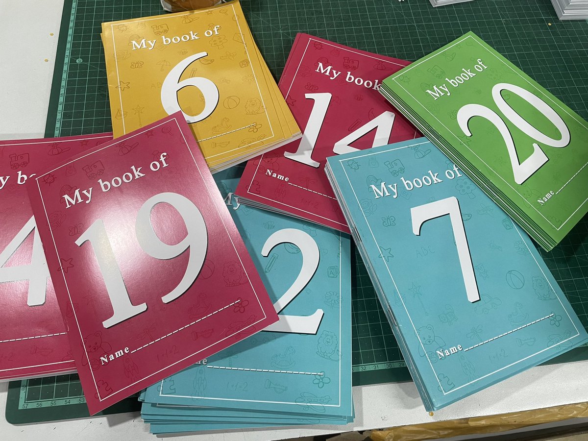 speedprintkol's tweet photo. #speedprintkol #digitalprinting #digitalprint #printondemand #books #childrensbooks #numberbook #schoolbook #educationmarketing https://t.co/bNefGQBH36
