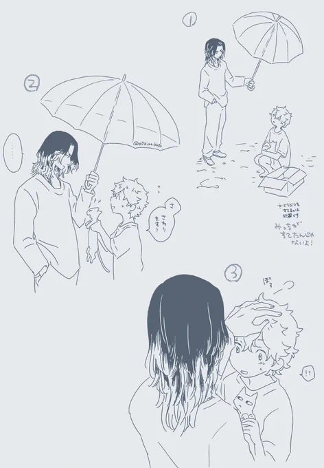 ⚠️ちょっとほんしネタ⚠️
バジ武
ばじのすさんだこころがみっちに癒されていく妄想のらくがき… 