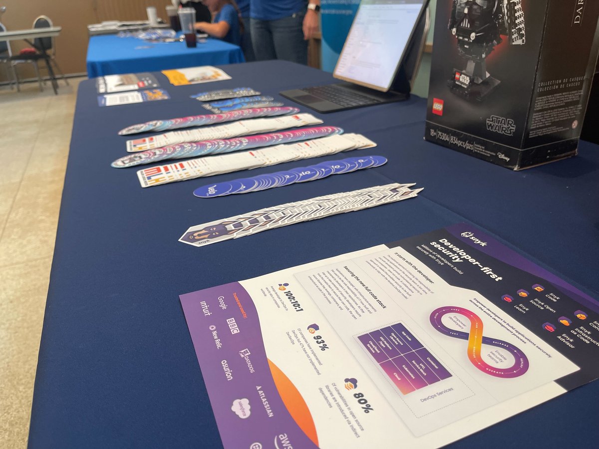 MLHacks's tweet photo. Hackers are getting hyped for the @snyksec #CTF mini-event at #HackRice. 

Join us tomorrow at 4PM for your chance to win an awesome Darth Vader lego set. https://t.co/OdjBlJ6IhA