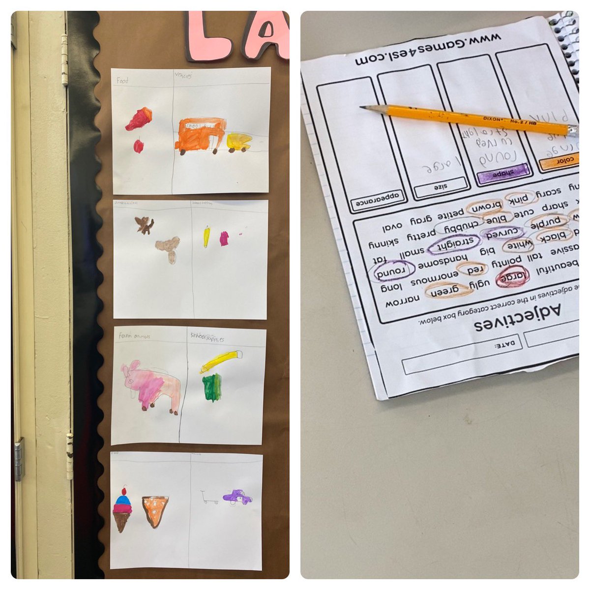MissConnieSLP's tweet photo. This week was all about #language! 🧠We love to work on our goals by playing board games🎲, caring for our🌎, and doing some arts&amp;crafts! @MCAKodiaks @ms_pantaleon @ShelleySTEM @GUSDSPEDSTUDSER @zjgalvan @krisvasquez75 @MsIniguez_ @ASA_Speech @ValeOrellanaRa https://t.co/FJfVRgEaMv