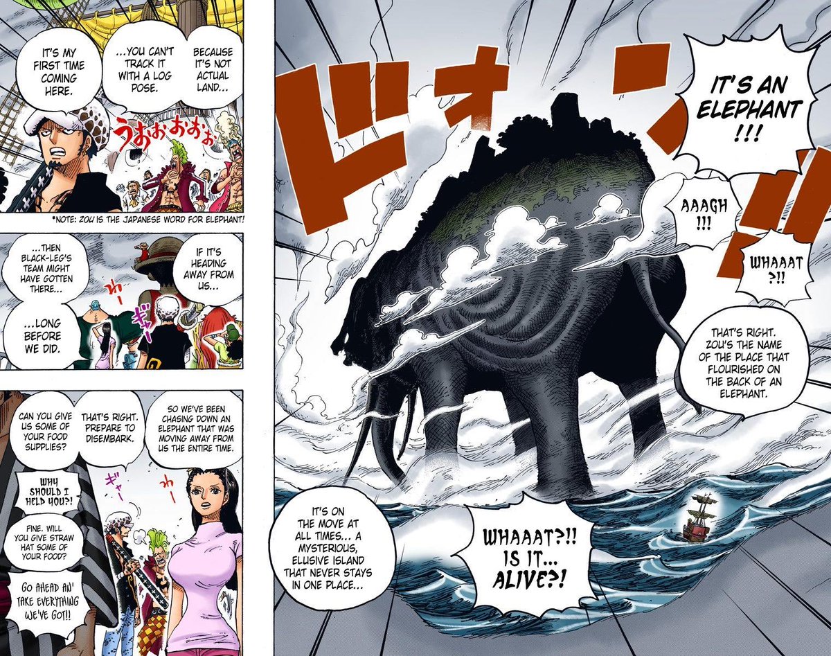 Tendotweetin's tweet photo. Zou is the back of a giant ass elephant ๐ญ #RogerOP https://t.co/QyOzRl7E4l