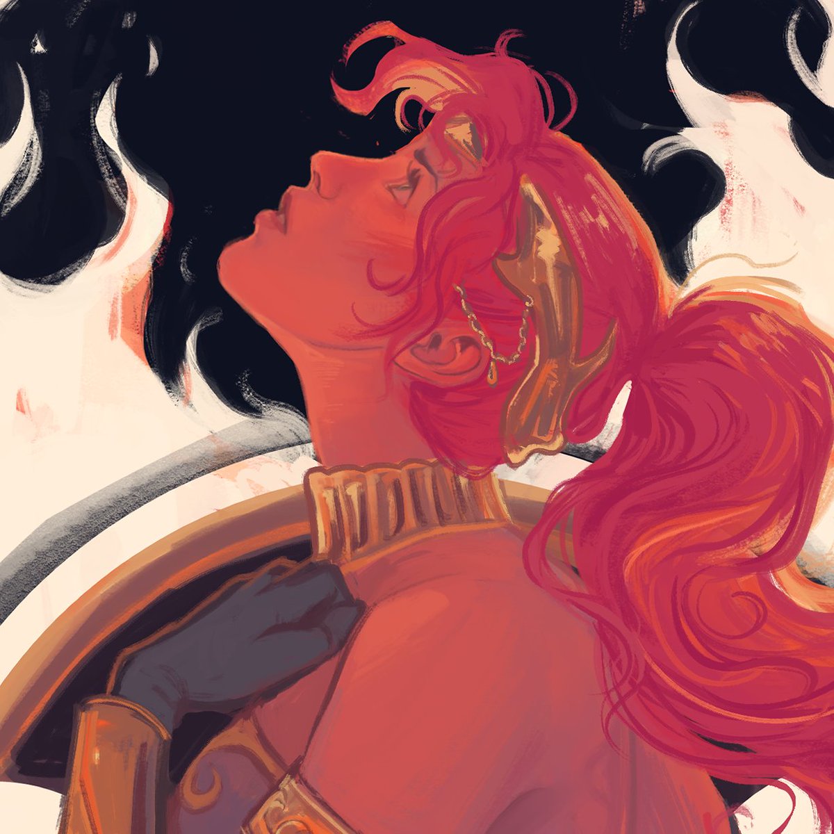 corvophobia's tweet photo. #rwby #rwbyfanart the lovely @dontyoudarryn commissioned me to draw a pyrrha tarot card!!!! i seriously want to make a whole deck!!! https://t.co/sSHhdYUZIv