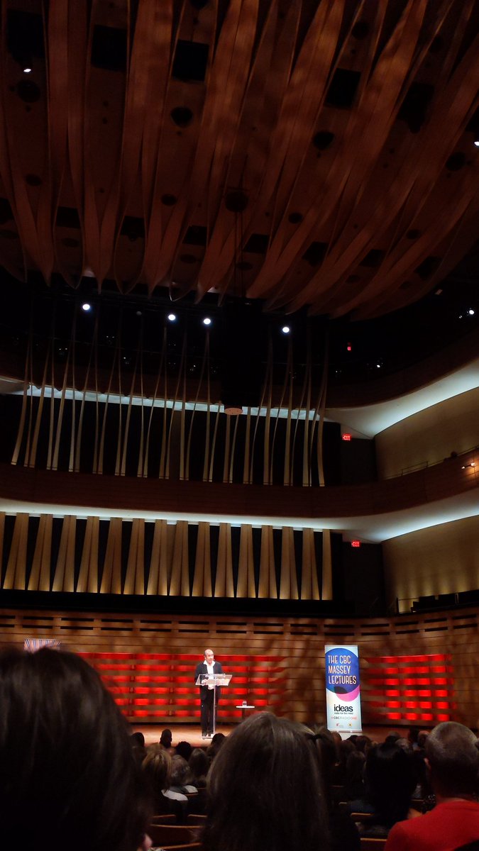 inHrEye's tweet photo. Learning about death, limbo, hell and purgatory... and why accordions are not allowed in heaven from #tomsonhighway at @CBCRadioCanada #masseylecture
In the most beautiful & perfectly acoustically engineered room.
The air quality is pretty good for this full room @AranetIoT https://t.co/QiO5QUNvaq