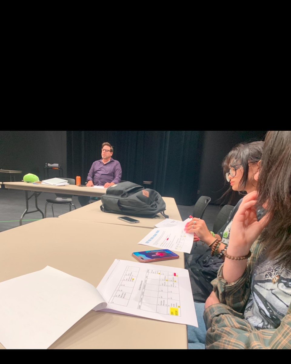 NewGroundTCICHS's tweet photo. Today’s script read was a success good job everyone!! https://t.co/pMQzWrsQUN