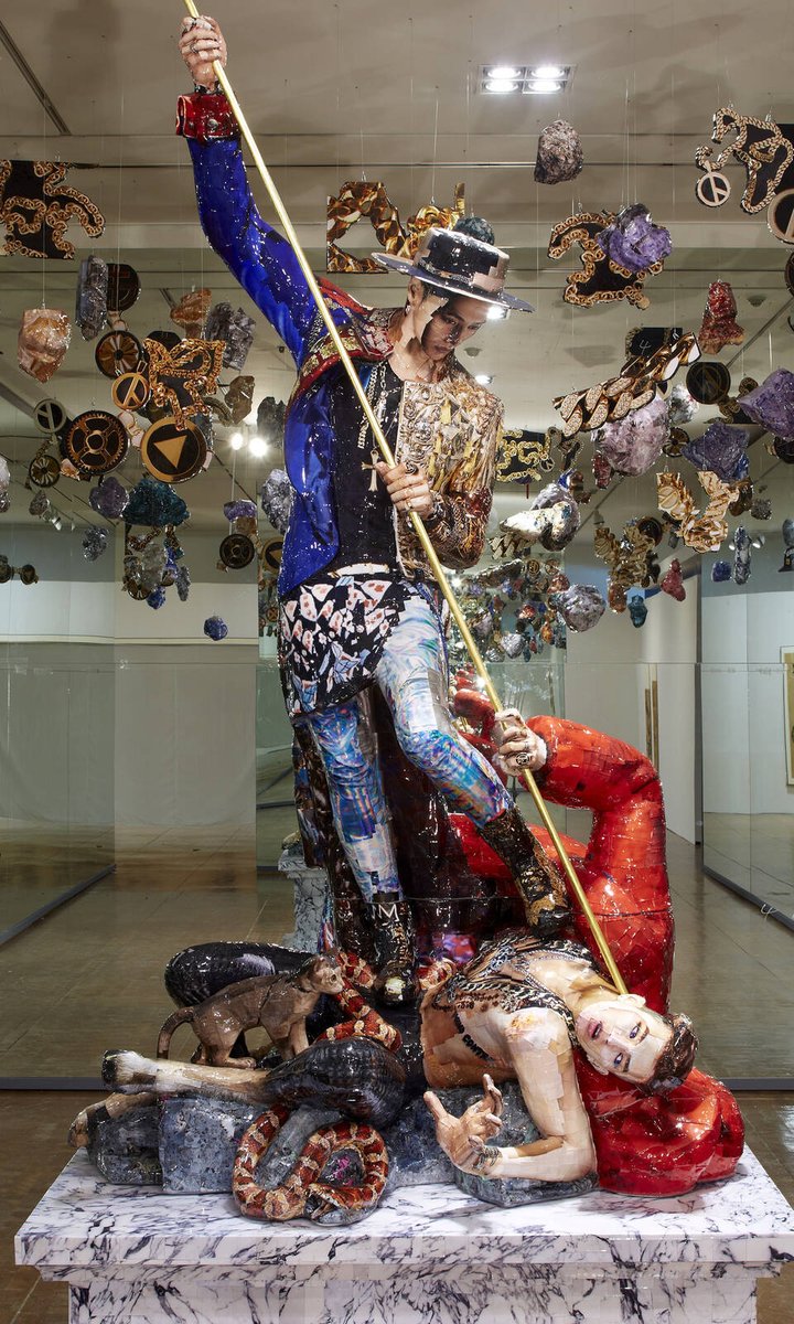 DeanAuthor's tweet photo. HALLYU! The Korean Wave @V_and_A showcases dynamic popular culture of South Korea, exploring its global impact on the creative industries of cinema, drama, music, fandom, beauty, fashion... 

#exhibition highlights : https://t.co/MI9QEqe32d 

pics: Gwon Osang, Kyungah Ham, #Aespa https://t.co/02lKazA69m