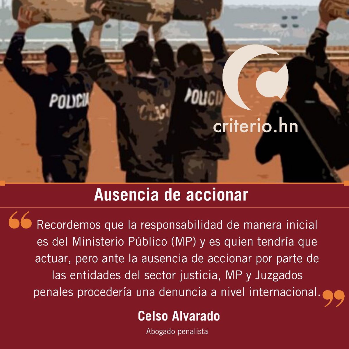 #Destacados #Honduras 
Presentarán denuncia internacional contra el Estado de Honduras por muerte de aspirantes policiales

👇🏼 Más sobre el tema: 👇🏼

my.mtr.cool/czcexxlhkn

Síguenos: <a href="/criteriohn/">Criterio.hn</a> 
#honduras  #periodismo  #noticia #siguenos  #actualidad #criteriohn