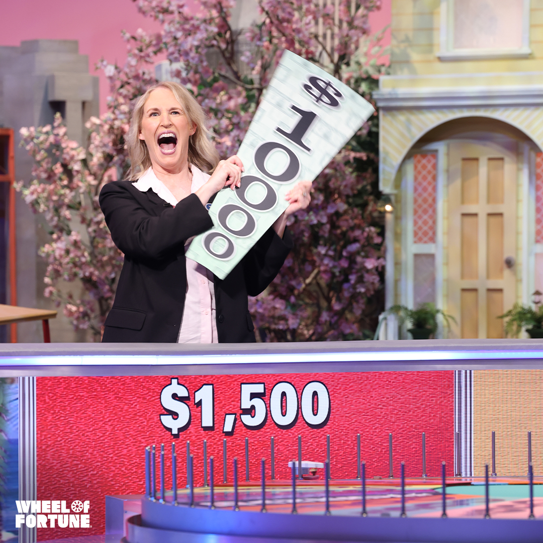 Wheel of fortune on twitter someone at home won 10 000 check that