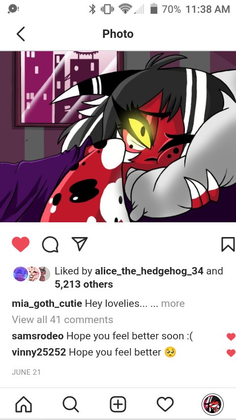 impgal's tweet photo. This is the MOST likes my impsona account has ever gotten and I cannot thank people enough for their support and how fast her following is growing. I made Mia to be a comfort character that people can relate to on different levels! It warms my heart!💕
#HelluvaBoss #Hellvabossoc https://t.co/WsqyNlpRPQ