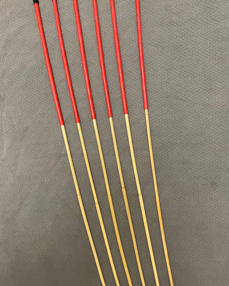 EVCanes's tweet photo. The Swishy Stinger Six Set of 6 Whippy Classic Dragon Canes. 95 cms length & 7 - 10 mm Assorted diameters. 14โ Handles in RED Kangaroo leather.
#DragonCane #rattancaneset #whippycane #bdsmcanes #schoolcanes
https://t.co/07U9fdNuPq
See the Collection
https://t.co/OH0o30f2SR https://t.co/2DhKysXTlq
