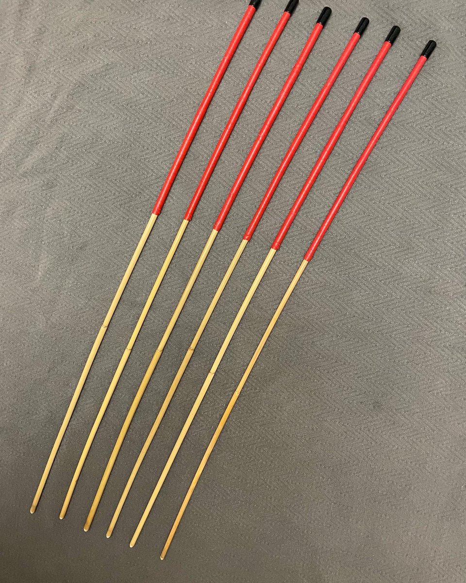 EVCanes's tweet photo. The Swishy Stinger Six Set of 6 Whippy Classic Dragon Canes. 95 cms length & 7 - 10 mm Assorted diameters. 14โ Handles in RED Kangaroo leather.
#DragonCane #rattancaneset #whippycane #bdsmcanes #schoolcanes
https://t.co/07U9fdNuPq
See the Collection
https://t.co/OH0o30f2SR https://t.co/2DhKysXTlq