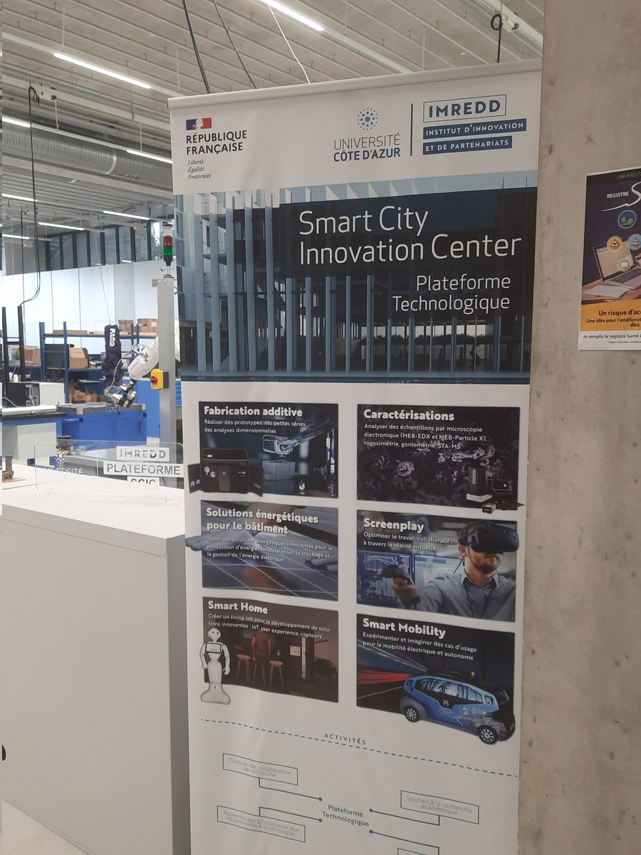 AmitK_PhD's tweet photo. Had another round of enriching &amp; productive discussions on Day 2 of the #PRODIGEES Workshop coupled with an exciting excursion to @imredd_uca's #SmartCityInnovationCenter! Got the chance to see real #3D-Printed items and an #AutonomousVehicle! https://t.co/23yGmgq3Mk