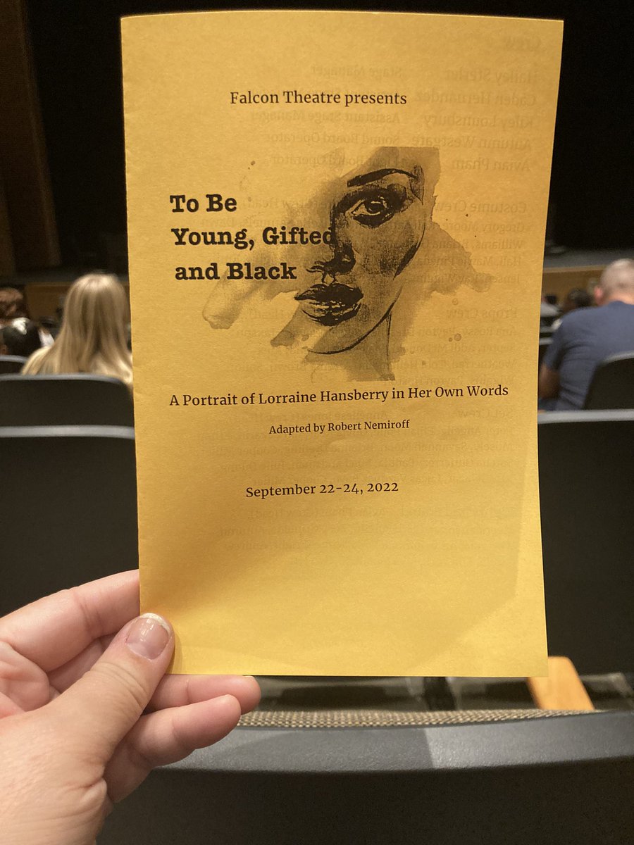 It’s a good night for good theater <a href="/TheatreFalcon/">Falcon Theatre</a> #celebratekisd