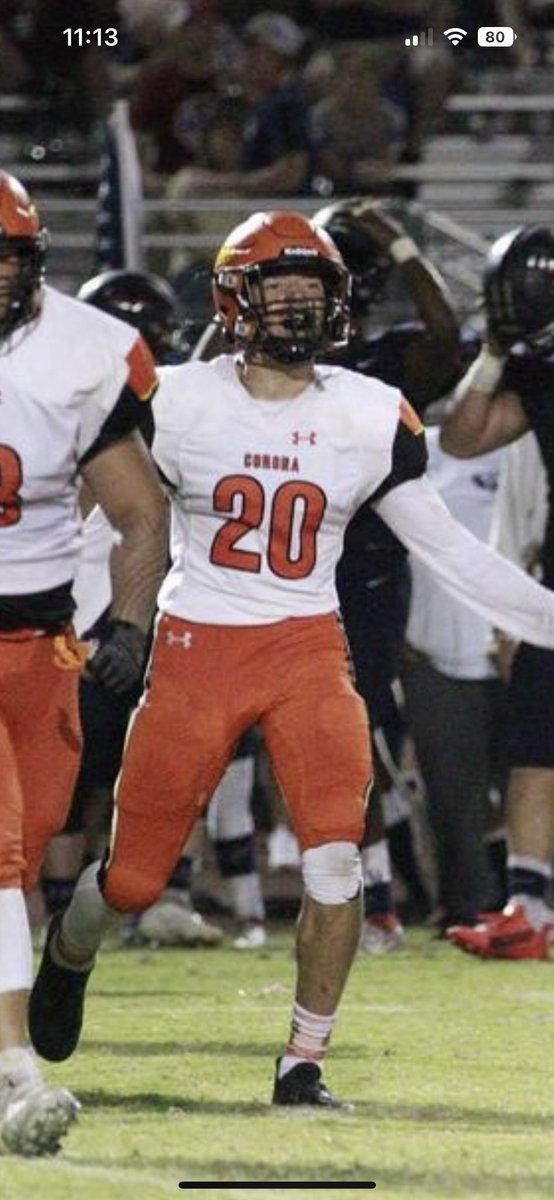 It’s game day!!! Class of 2023 #Uncommitted #BleedOrange <a href="/cds_football/">CDS Touchdown Club</a> <a href="/coachbarro/">Jake Barro</a> <a href="/dommhenderson/">Coach Dom Henderson</a> <a href="/chadack/">Chad Ackerley</a> <a href="/gridironarizona/">Gridiron Arizona</a> <a href="/asufootball/">Sun Devil Football</a> <a href="/arizonafball/">Arizona Football</a> <a href="/alliebanducci/">Allie Banducci</a> <a href="/nau_football/">NAU Football</a> <a href="/kevinmccabe987/">Kevin McCabe</a> <a href="/justchilly/">Just Chilly</a> <a href="/coach_zuck/">Mike Zuckerman</a>