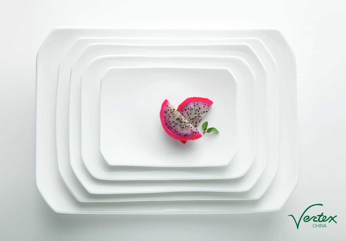 Rubicon is today’s most unique dinnerware. It’s available in coupes, oval platters, rectangles, traditional rim plates and a multitude of accessories. It decorates beautifully or is perfect in its superior Super White. Nothing is whiter, stronger or accentuates food better.