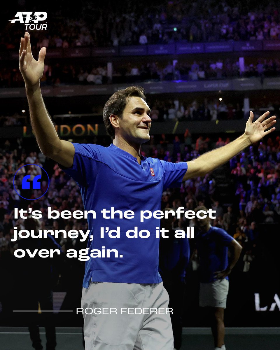 And we'd be here for you. 

#RForever | <a href="/rogerfederer/">Roger Federer</a>