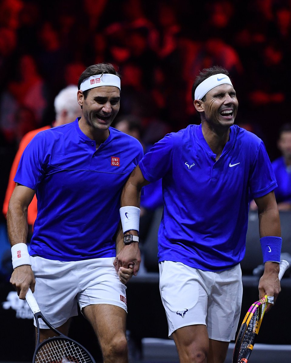 Thanks for everything my boys <a href="/RafaelNadal/">Rafa Nadal</a> <a href="/rogerfederer/">Roger Federer</a> ❤️