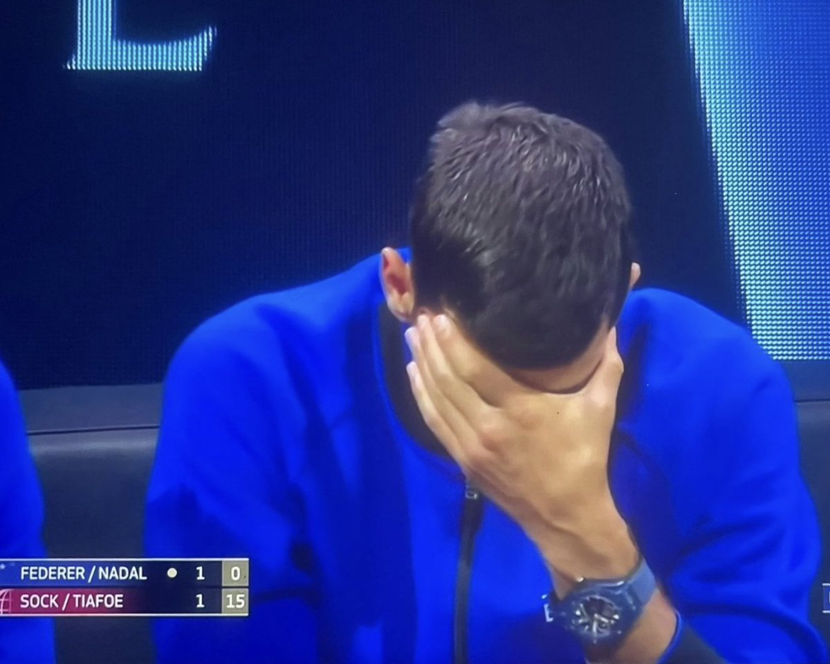 Watching Novak Djokovic cry during Roger Federer's retirement shows that despite the rivalry they are still human at the end of the day and have enormous respect for one another.

This is what tennis is all about. 👏