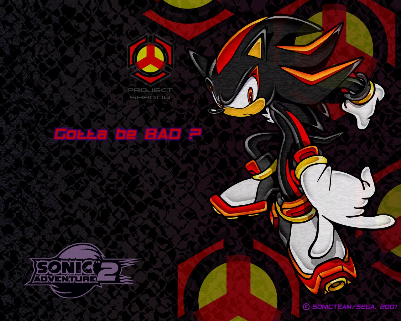 Sonic The Hedgeblog on X: Shadow wallpaper for 'Sonic Adventure 2'. This  could be found on the disc if you put it into a CD drive on your computer.   / X