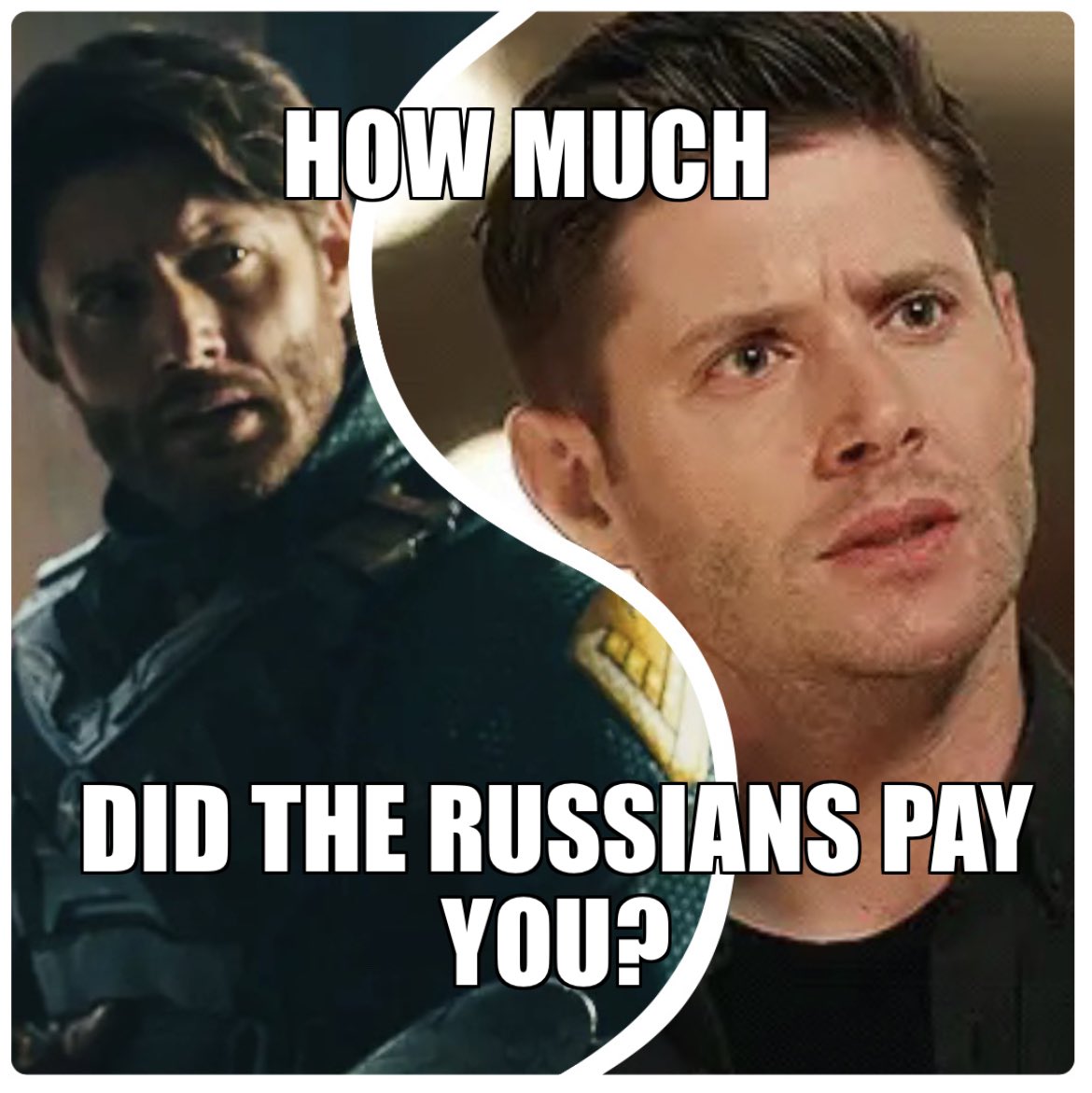 DeanOrSoldrBoy's tweet image. Who said it: 
Dean Winchester or Soldier Boy?