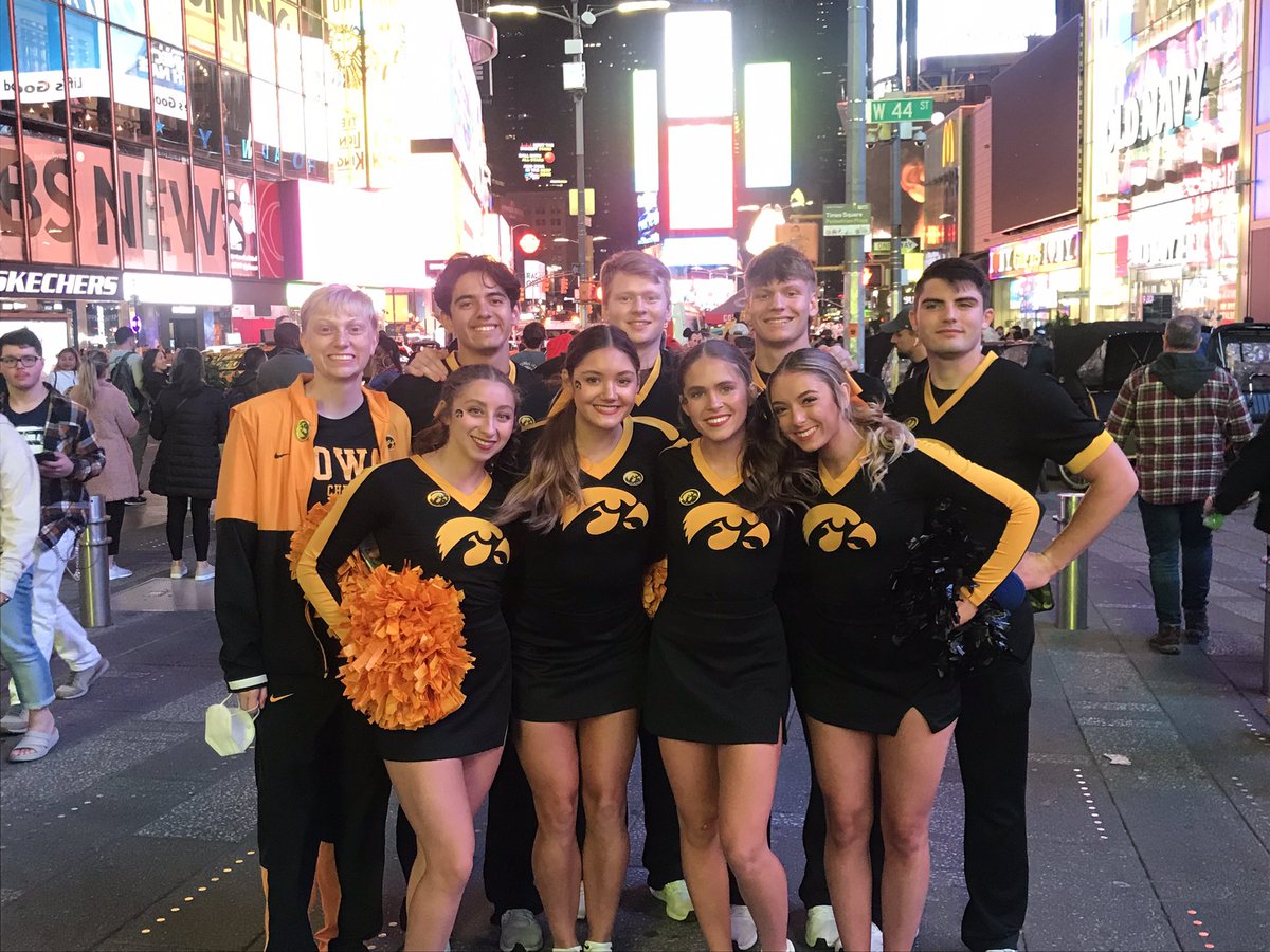 Visiting NYC after the Hawkeye Huddle #GoHawks #We💛NYC