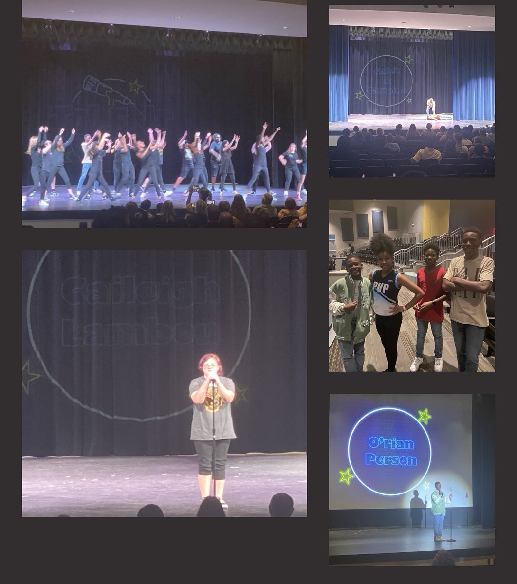 McClainEducates's tweet photo. Stingrays Got Talent Show ! So many incredible &amp; talented 8th graders. @HCPS_SumnerHS @Sumner2027 https://t.co/Z4xuGsDJEo