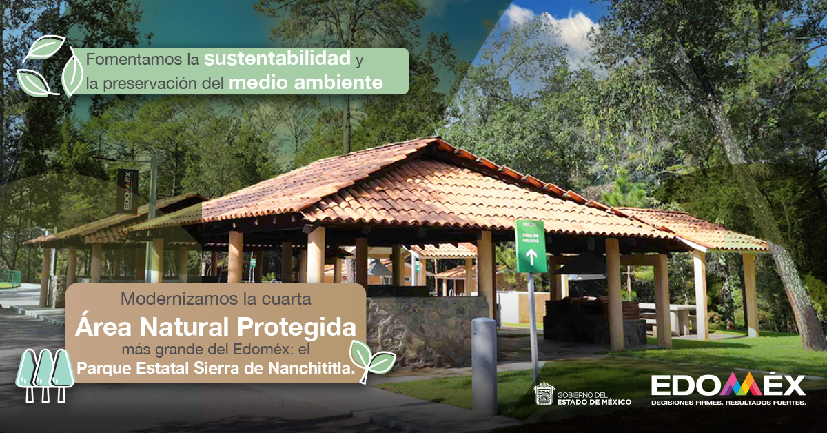 Con la modernización del Parque Estatal Sierra de Nanchititla conservamos las áreas naturales, incentivamos la economía local y formamos conciencia medioambiental.