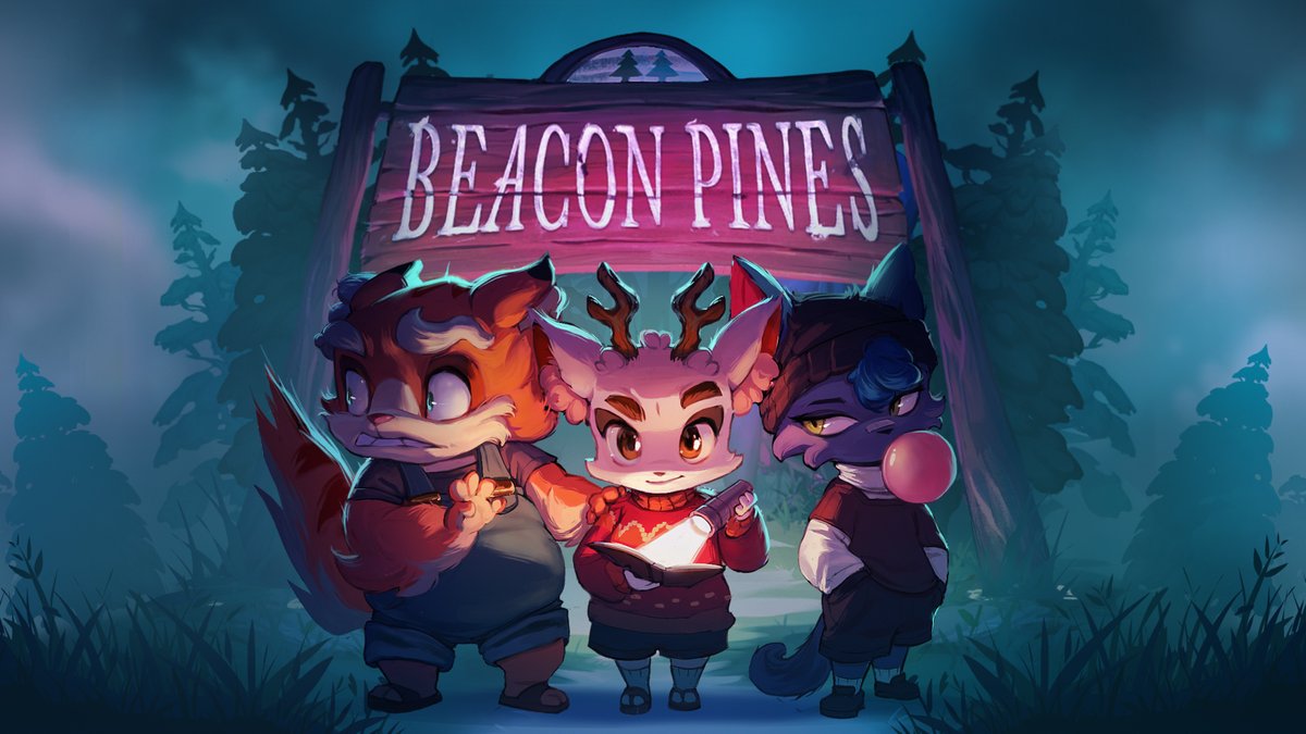 「かわいいケモノたちの冒険描くアドベンチャーゲーム『Beacon Pines』配信」|⚡Game*Spark⚡のイラスト