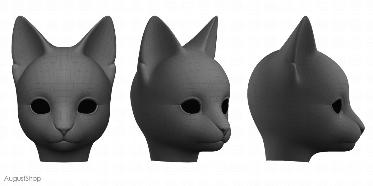 Hey
the creation process takes longer because i am busy in RL
but already done retopology and shading😺