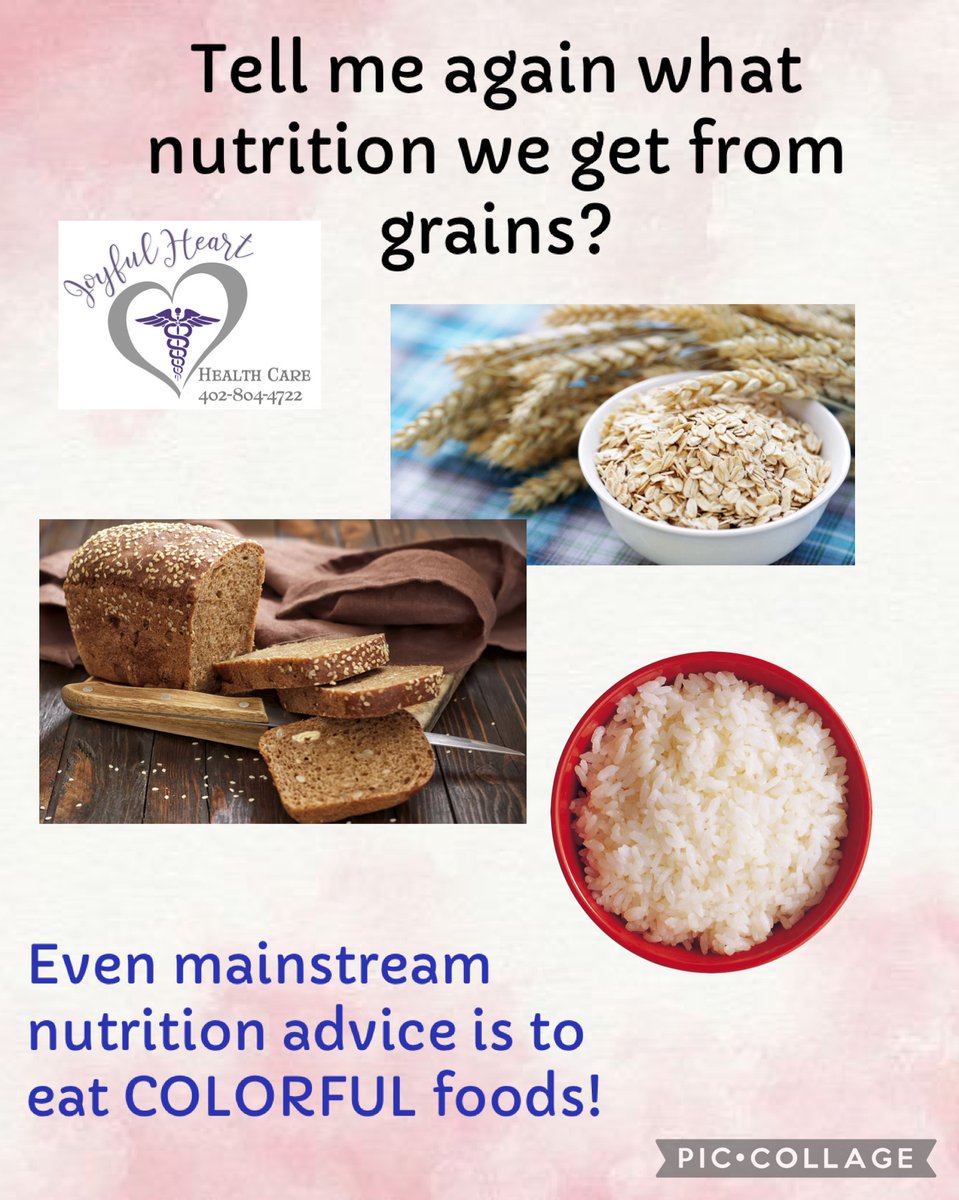 KetoNurses's tweet photo. Using any tracking app, or any search engine, see what kind of real nutrients you can find for bread, rice, or oatsโฆ.
#nutrientsmatter
#savethismeme
#lookitup https://t.co/CSsHQ9eVNv