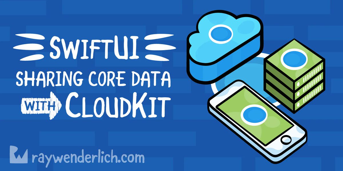 CodingExplorer's tweet photo. Sharing Core Data With CloudKit in SwiftUI — https://t.co/YzxJ0mdGEd via @digimarktech @rwenderlich
#swift #swiftLang #swiftUI #iOSdevelopment #iOSdev #iOSProgramming https://t.co/E0PX9QJ6Dx