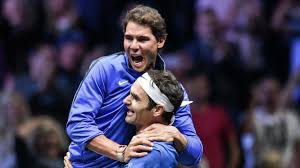 weitzner's tweet photo. Sports needs more gentlemen like Roger and Rafa. And notice, neither ever comes close to talking politics or about anything other than tennis and being a good person and a hard worker. God bless both. https://t.co/P6Khsg1OW7
