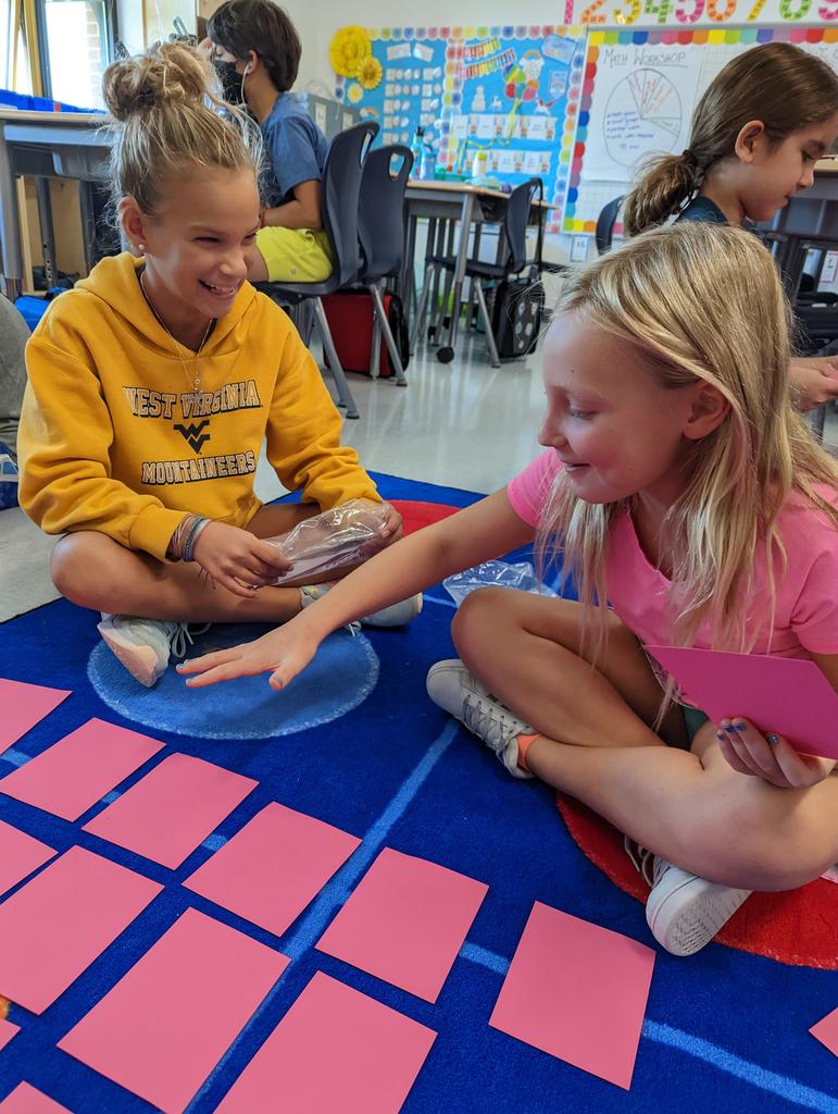 Math centers are finally in full swing! I love watching these mathematicians learn, grow, and have a blast as they reason through the activities together <a target='_blank' href='http://twitter.com/APSMath'>@APSMath</a> <a target='_blank' href='http://twitter.com/APSCardinalElem'>@APSCardinalElem</a> <a target='_blank' href='https://t.co/ihpmqixZKA'>https://t.co/ihpmqixZKA</a>