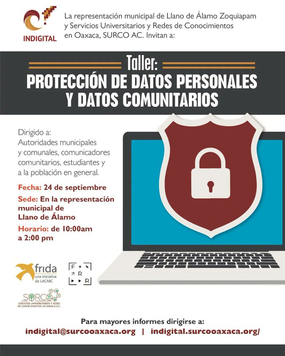 surcooaxaca's tweet photo. #Indigital
Seguimos en el proceso de capacitación comunitaria, regresamos a la región mazateca #LlanoDeÁlamo. Taller #ProtecciónDatosComunitarios #LenguasIndígenas #PueblosIndígenas #Oaxaca. https://t.co/zR9XvNe4ld