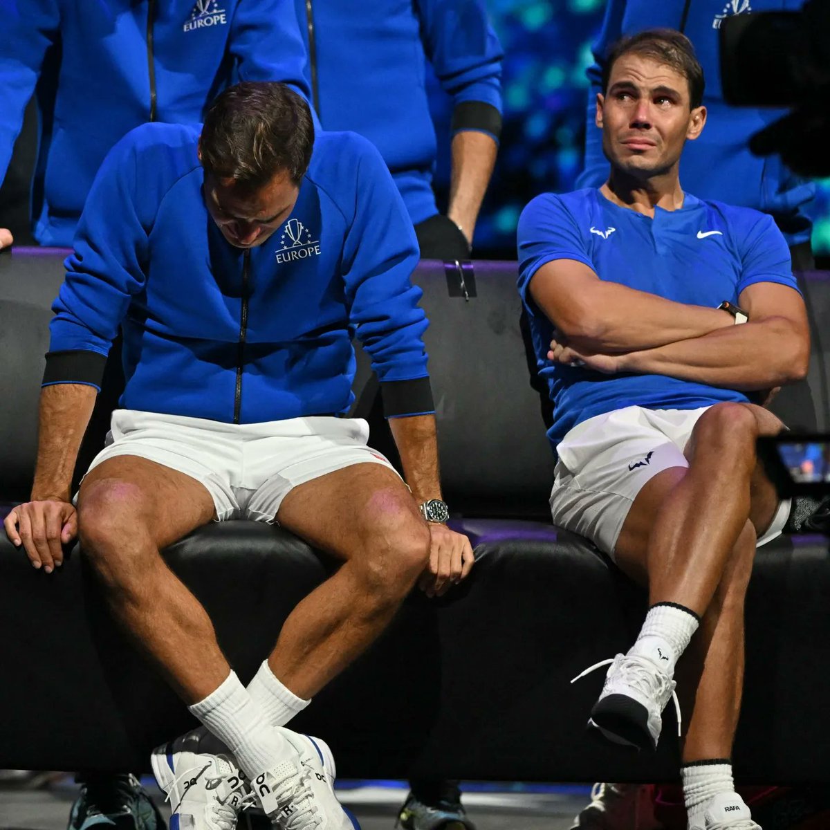 Imagens demasiado fortes. O adeus de uma lenda, Sr. Federer! 😢