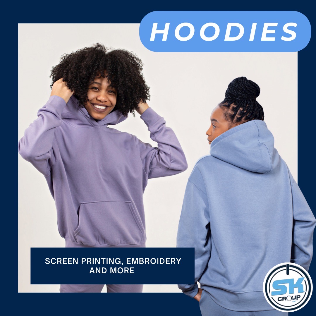 SKGroupInc's tweet photo. We’ve never met a hoodie we didn't like. 🤗

With all of our colours, we are sure there is something for everyone!

What is your favourite colour for a hoodie?

Let us know in the comments below!
 .
.
.
#skgroupinc
#hoodies
#fallgear
#fallwear https://t.co/Q1TjD1E78y