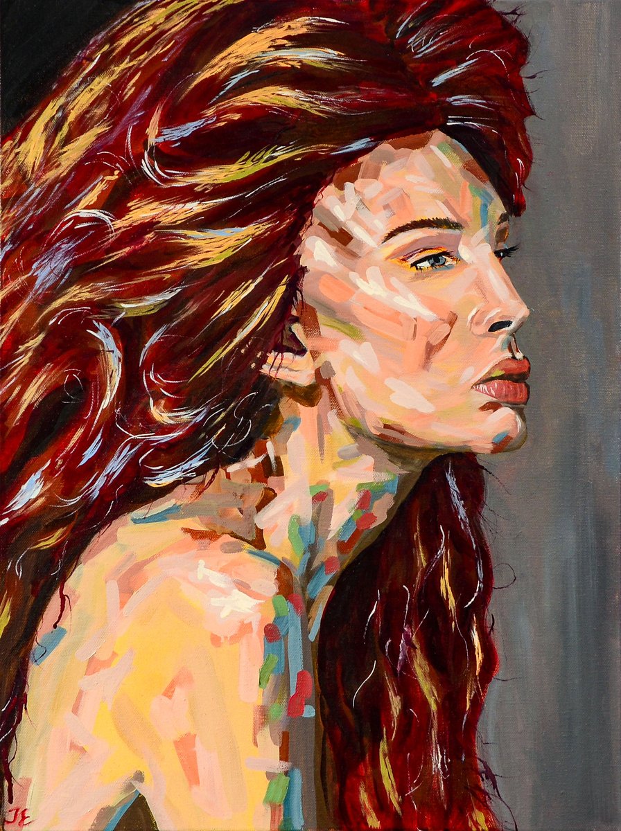 ‘Essence of her’ original oil painting.
Representing the raw, natural essence of a woman. Beautiful, just as she is ❣️

Both 1/1 NFT and Physical original oil painting now available on #opensea 3.5 ETH 🧡
opensea.io/julieanneedwar…

#NFTCommunity #NFTs #nftart #NFT #oilpainting #art