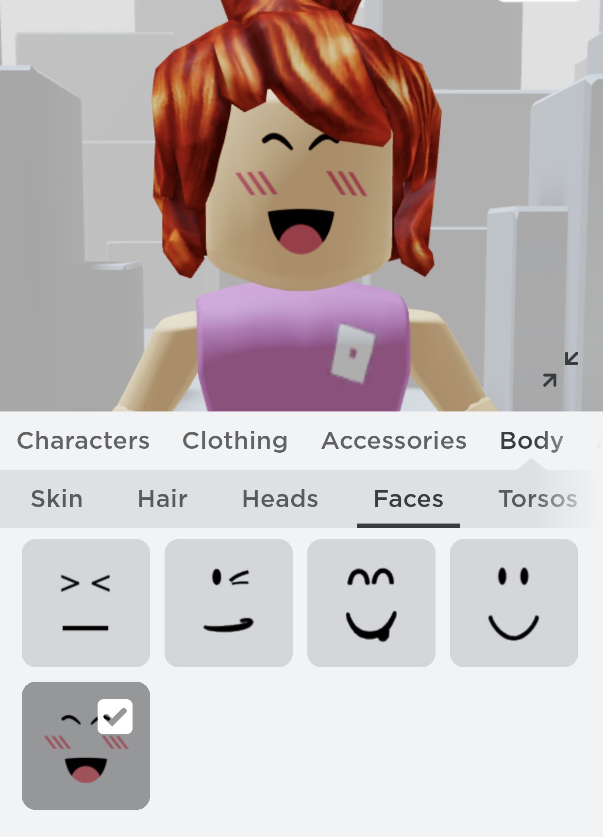 Red Smiley Face. - Roblox