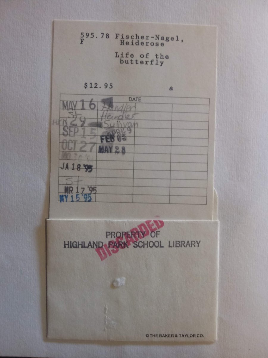 ryanblanck4's tweet image. Three years ago yesterday, While I was at Manchester Land Conservative Trust's Huge Tag Sale, I took these pictures of the original card pockets from ex-library books as part of library epherema from the past. #exlibrarybooks #librarycardpockets #librarypockets #libraryepherema