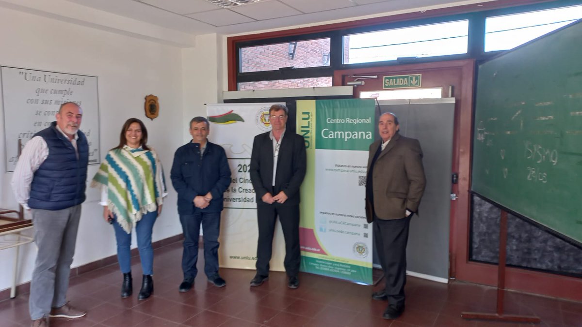Hoy mantuvimos reunión con la Universidad Nacional de Lujan Sede Campana, quien es  parte universitaria del <a href="/CNPRODUCTIVO/">CNP CorredorNorte</a> para trabajar agenda de desarrollo del programa "Fomento a las Exportaciones" que es eje fundamental para el desarrollo regional.