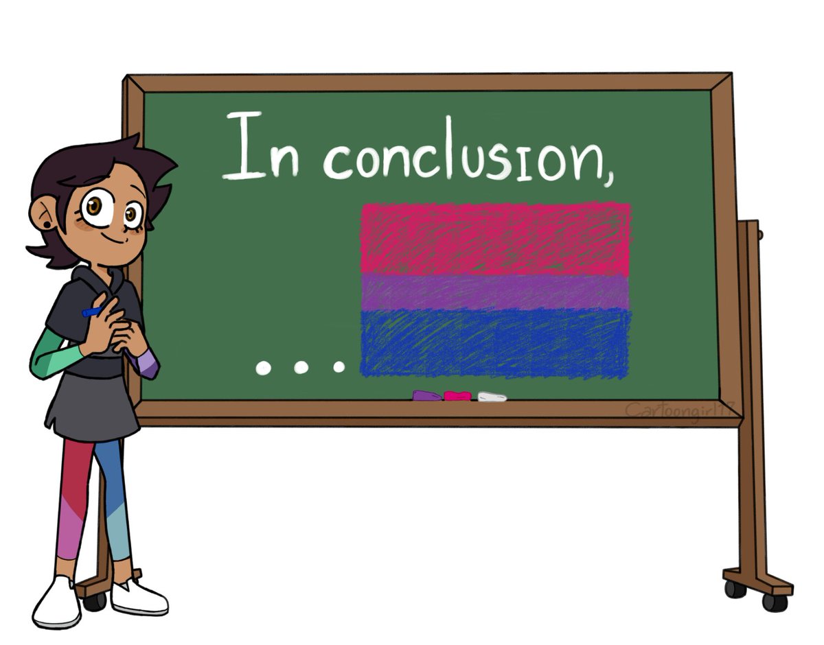 In conclusion #TheOwlHouse #LuzNoceda #BiVisibilityDay