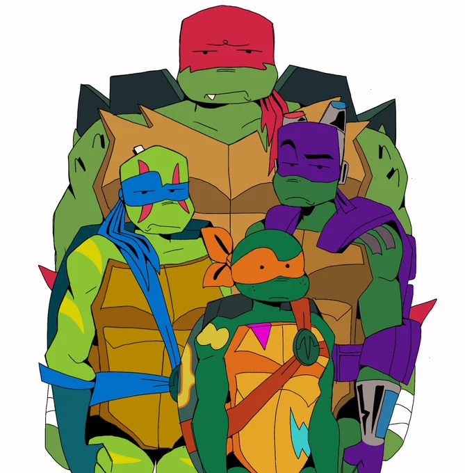 They look at you like this what you do?? #rottmnt #saverottmnt #UnpauseRiseoftheTMNT 