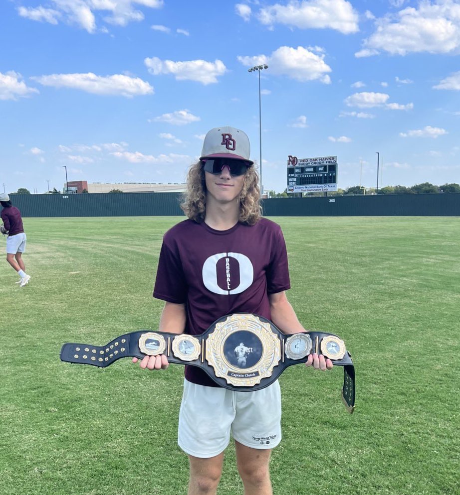 Red Oak Baseball on Twitter "WEEK 5/6 Week 5 Freshman Grinder of the