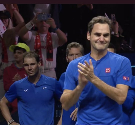 noeaa's tweet photo. #RogerFederer𓃵  thank you @rogerfederer  Tan perfecto y tan humano 💕 https://t.co/JRb0Y6tRNr