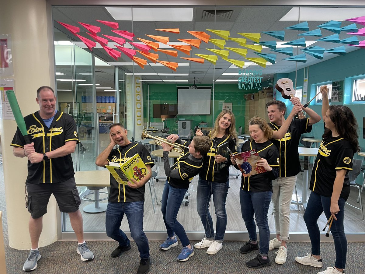 This is a small fraction of the fun that occurs in our classes 🎺🎼📚🏀🎨<a href="/PositanoTeacher/">Michael Positano</a> <a href="/meghanreads/">Meghan Breitinger</a>