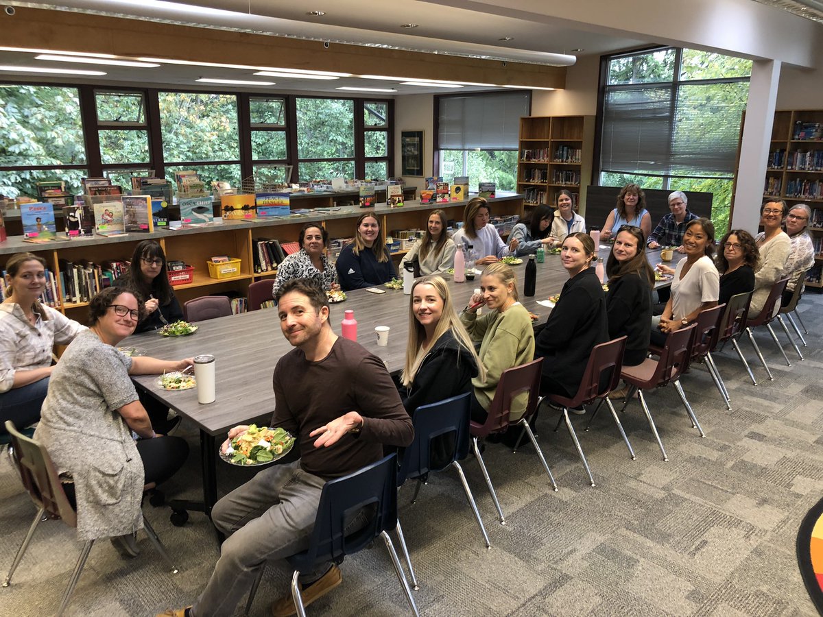 A day of professional development and collaboration sandwiched around an incredible community lunch. Love where you work; love who you work with ❤️ <a href="/westcot_school/">Westcot School</a> <a href="/WestVanSchools/">WestVanSchools</a>